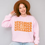 Upstander Hand Design - Anti Bullying Unisex Crewneck T-Shirt Sweatshirt Hoodie