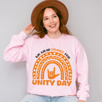 We Wear Orange For Unity Day - Anti Bullying Unisex Crewneck T-Shirt Sweatshirt Hoodie