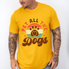 Pet All The Dogs - Dogs Unisex Crewneck T-Shirt Sweatshirt Hoodie