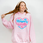 Keeper Of The Gender Flower Design - Gender Reveal Unisex Crewneck T-Shirt Sweatshirt Hoodie