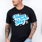 Team Boy Blue Design - Gender Reveal Unisex Crewneck T-Shirt Sweatshirt Hoodie