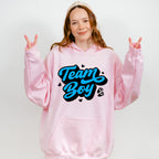 Team Boy Blue Design - Gender Reveal Unisex Crewneck T-Shirt Sweatshirt Hoodie