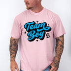 Team Boy Blue Design - Gender Reveal Unisex Crewneck T-Shirt Sweatshirt Hoodie