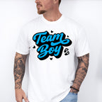 Team Boy Blue Design - Gender Reveal Unisex Crewneck T-Shirt Sweatshirt Hoodie