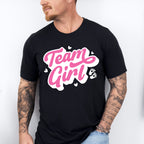Team Girl Pink Design - Gender Reveal Unisex Crewneck T-Shirt Sweatshirt Hoodie