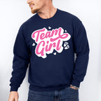 Team Girl Pink Design - Gender Reveal Unisex Crewneck T-Shirt Sweatshirt Hoodie