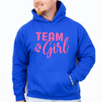 Team Girl Cursive Design - Gender Reveal Unisex Crewneck T-Shirt Sweatshirt Hoodie