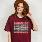 Honeymoonin' Colorful Design - Honeymoon Unisex Crewneck T-Shirt Sweatshirt Hoodie