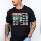Honeymoonin' Colorful Design - Honeymoon Unisex Crewneck T-Shirt Sweatshirt Hoodie