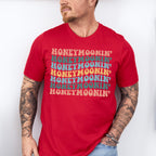 Honeymoonin' Colorful Design - Honeymoon Unisex Crewneck T-Shirt Sweatshirt Hoodie