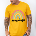 Home Dealer Rainbow Design - Realtor Unisex Crewneck T-Shirt Sweatshirt Hoodie