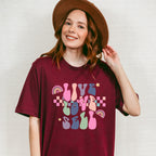 Live Love Sell Checkered Design - Realtor Unisex Crewneck T-Shirt Sweatshirt Hoodie