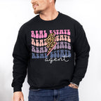 Real Estate Agent Cheetah Print Design - Realtor Unisex Crewneck T-Shirt Sweatshirt Hoodie