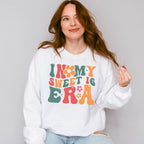 In My Sweet Sixteen Era Colorful Design - Sweet 16 Unisex Crewneck T-Shirt Sweatshirt Hoodie