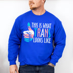 This Is What Trans Looks Like - Transgender Unisex Crewneck T-Shirt Sweatshirt Hoodie
