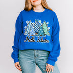 Hello Winter - Winter Unisex Crewneck T-Shirt Sweatshirt Hoodie
