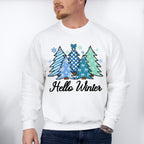 Hello Winter - Winter Unisex Crewneck T-Shirt Sweatshirt Hoodie