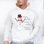 Frosty Nights Warm Hearts - Winter Unisex Crewneck T-Shirt Sweatshirt Hoodie