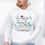 Welcome To Our Winter Wonderland - Winter Unisex Crewneck T-Shirt Sweatshirt Hoodie
