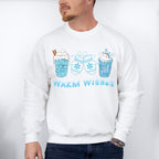 Warm Wishes - Winter Unisex Crewneck T-Shirt Sweatshirt Hoodie