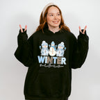 Winter Vibes Snowman Design - Winter Unisex Crewneck T-Shirt Sweatshirt Hoodie