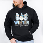 Winter Vibes Snowman Design - Winter Unisex Crewneck T-Shirt Sweatshirt Hoodie