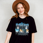 Walking In A Winter Wonderland - Winter Unisex Crewneck T-Shirt Sweatshirt Hoodie