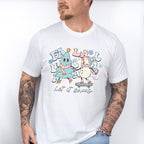 Snowman And Tree Design - Winter Unisex Crewneck T-Shirt Sweatshirt Hoodie