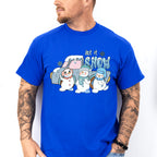 Let It Snow Truck Design - Winter Unisex Crewneck T-Shirt Sweatshirt Hoodie