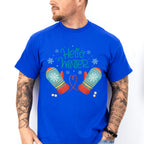 Hello Winter Mittens - Winter Unisex Crewneck T-Shirt Sweatshirt Hoodie