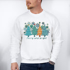 Merry And Bright - Winter Unisex Crewneck T-Shirt Sweatshirt Hoodie