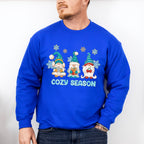 Cozy Season Gnome Design - Winter Unisex Crewneck T-Shirt Sweatshirt Hoodie