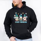 Cozy Season Gnome Design - Winter Unisex Crewneck T-Shirt Sweatshirt Hoodie