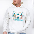 Cozy Season Gnome Design - Winter Unisex Crewneck T-Shirt Sweatshirt Hoodie