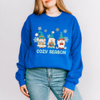 Cozy Season Gnome Design - Winter Unisex Crewneck T-Shirt Sweatshirt Hoodie