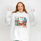 Winter Kisses Snowflakes Wishes - Winter Unisex Crewneck T-Shirt Sweatshirt Hoodie