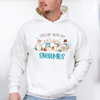 Chillin With My Snowmies - Winter Unisex Crewneck T-Shirt Sweatshirt Hoodie
