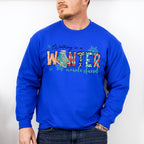 Walking In A Wonderland Design - Winter Unisex Crewneck T-Shirt Sweatshirt Hoodie