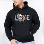 Love Skeleton Design - Winter Unisex Crewneck T-Shirt Sweatshirt Hoodie