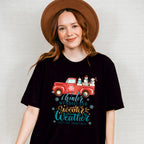 Sweater Weather Cozy Fire - Winter Unisex Crewneck T-Shirt Sweatshirt Hoodie