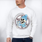 It's Freezing Season Skeleton Design - Winter Unisex Crewneck T-Shirt Sweatshirt Hoodie