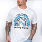 Hello December Holiday Blessings - Winter Unisex Crewneck T-Shirt Sweatshirt Hoodie