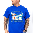 Holiday Blessings - Winter Unisex Crewneck T-Shirt Sweatshirt Hoodie