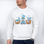 Joy Gnome Design - Winter Unisex Crewneck T-Shirt Sweatshirt Hoodie