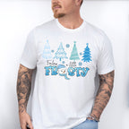 Feeling A Little Frosty Tree Design - Winter Unisex Crewneck T-Shirt Sweatshirt Hoodie