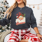 Santa Claus 'Tis The Season - Christmas Unisex Crewneck T-Shirt Sweatshirt Hoodie