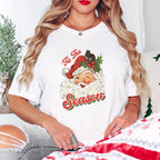 Santa Claus 'Tis The Season - Christmas Unisex Crewneck T-Shirt Sweatshirt Hoodie