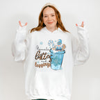 Flannels Lattes And Leggings - Winter Unisex Crewneck T-Shirt Sweatshirt Hoodie