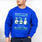 Chillin' With My Gnomies Design - Winter Unisex Crewneck T-Shirt Sweatshirt Hoodie
