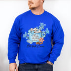 But First Cocoa - Winter Unisex Crewneck T-Shirt Sweatshirt Hoodie